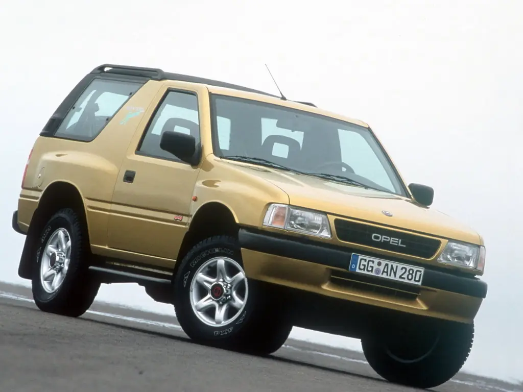 Opel Frontera (5 MWL4 ) 1 поколение, рестайлинг, джип/suv 3 дв. (04.1995 - 10.1998)